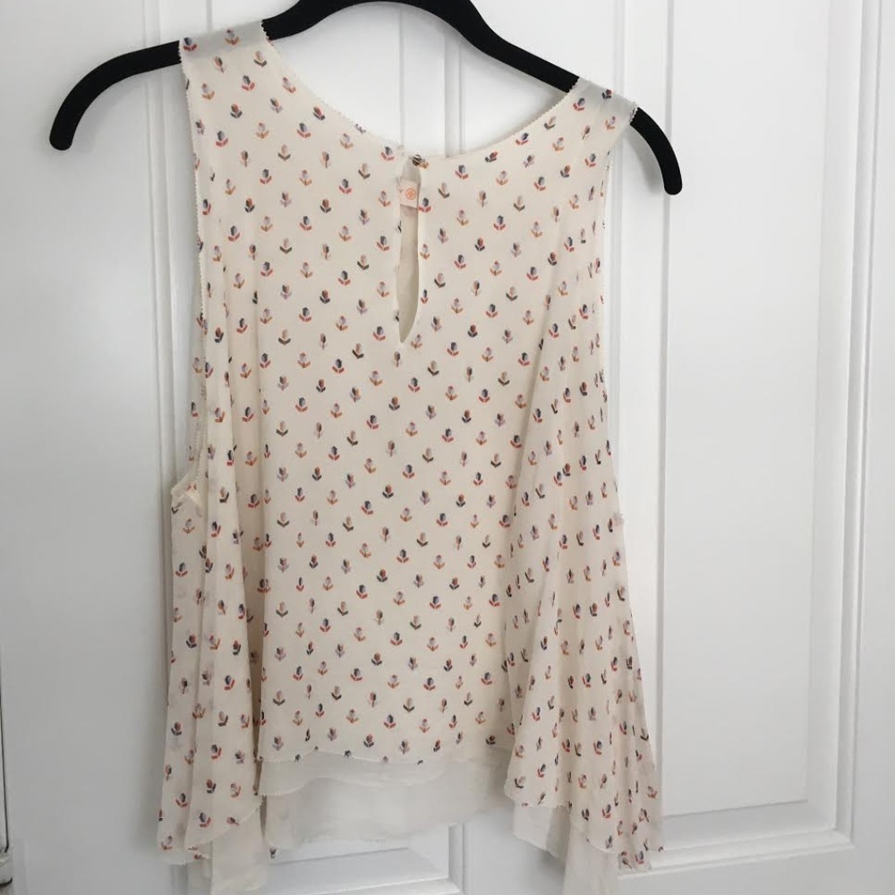 Tory Burch Size 12 Silk Blouse